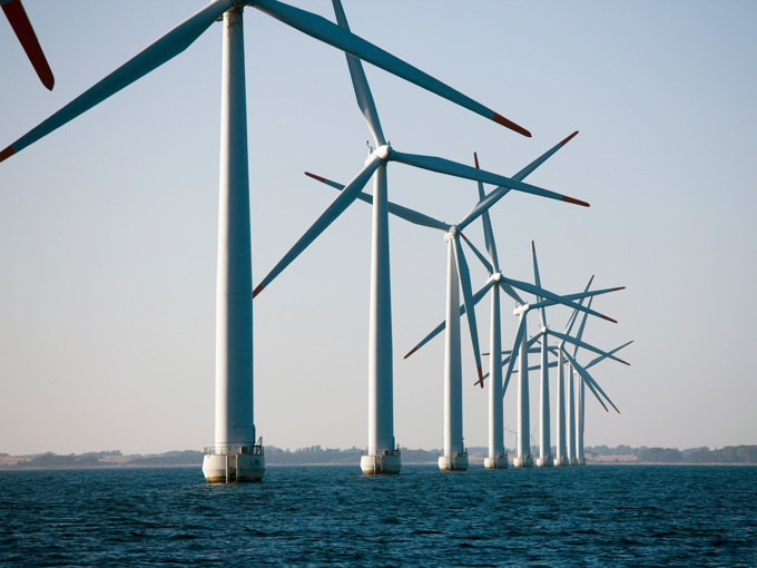 Vindmøller på havet