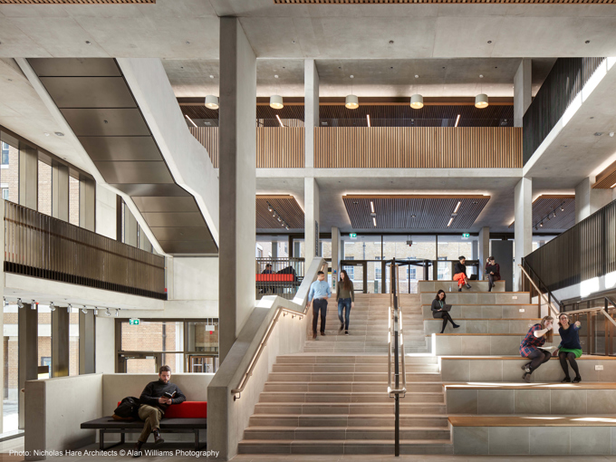 UCL Student Center Atrium