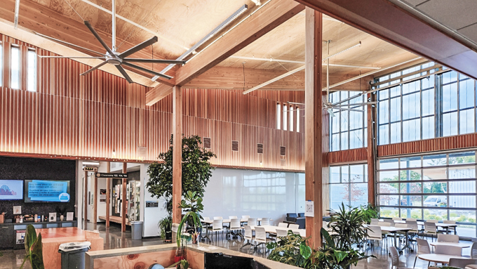 Chemeketa Community College atrium